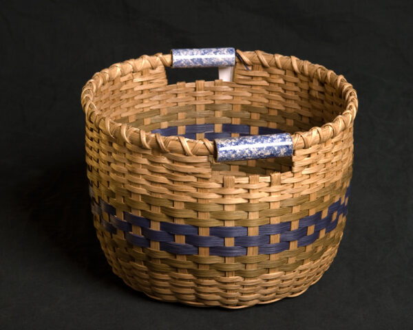 Field Basket with Pottery